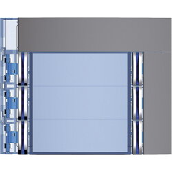 Bticino Tastenmodul 352163 6 Ruftasten-D ALLSTREET 3x2