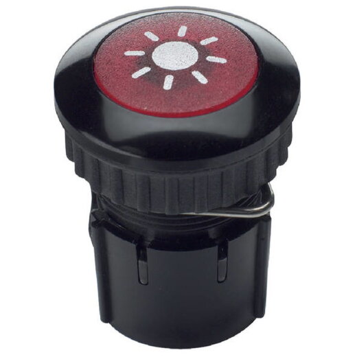 Grothe Klingeltaster PROTACT 100 LED schwarz 63032