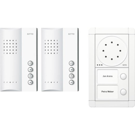 Ritto Portier Türsprechset RGE1891470 Audio 2WE weiss/weiss freisprech