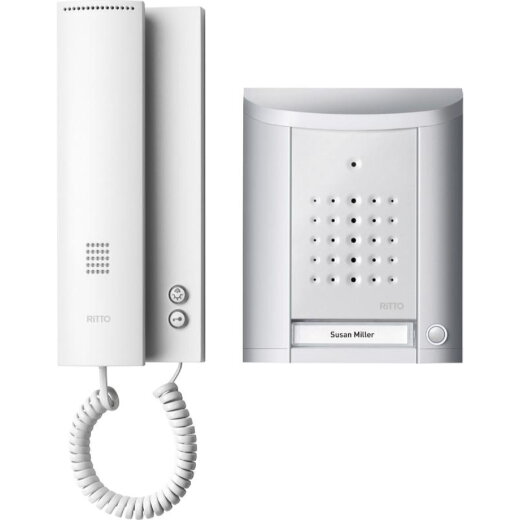 Ritto Entravox Audio Set 1841120 1 WE silber