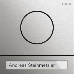 Gira Modul 5565920 System 106 Edelstahl