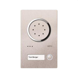 Ritto Acero Edelstahl-Türstation Audio 1810120 1...