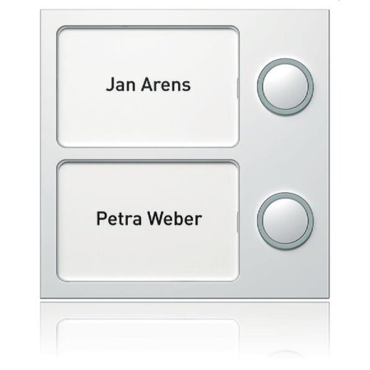 Ritto Portier Tastenmodul 1875270 TwinBus 2Tasten weiss