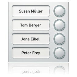 Ritto Tastenmodul 1875470 TwinBus 4Tasten weiss