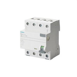 Siemens FI-Schutzschalter, FI 40/0,03A 3polig+N 400V 4TE...