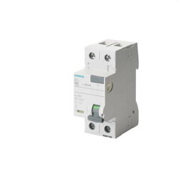 Siemens FI-Schutzschalter, FI 25/0,03A 1polig+N 230V 2TE...