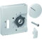 Alre-It Abdeckung für Raumtemperaturregler JZ-004.000 50x50mm glanz reinweiss UN990037