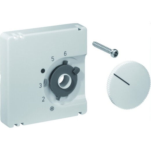 Alre-It Abdeckung JZ-001.020 für Busch 50x50mm RAL9016 UN990071