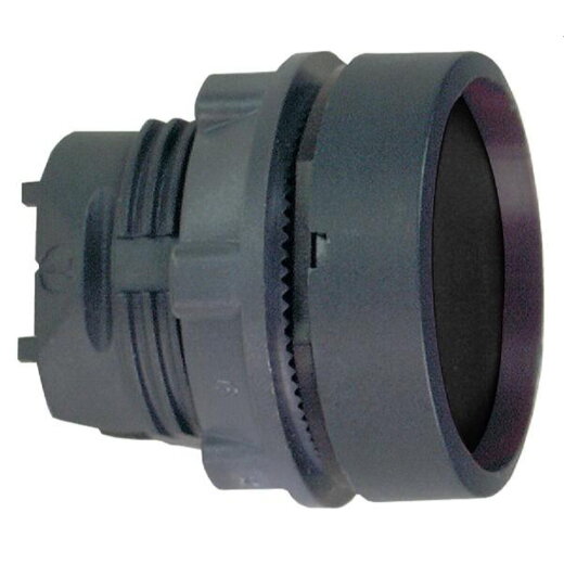 Schneider Electric Frontelement rund f. Druckt. D:22 m. Rastung flach sw