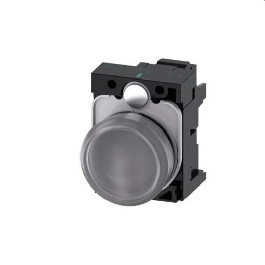 Siemens Leuchtmelder 22mm rund klar Linse glatt 3SU1102-6AA70-3AA0