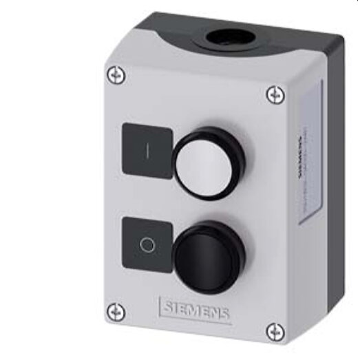 Siemens Gehäuse für Befehlsgeräte 22mm rund 3SU1802-0AC00-2AB1
