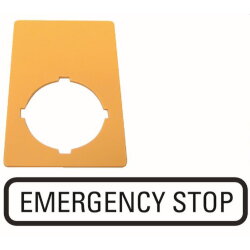 EATON Electric Not-Aus-Schild M22-XZK-GB99