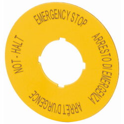 EATON Electric Schild M22-XAK11 Not-Halt