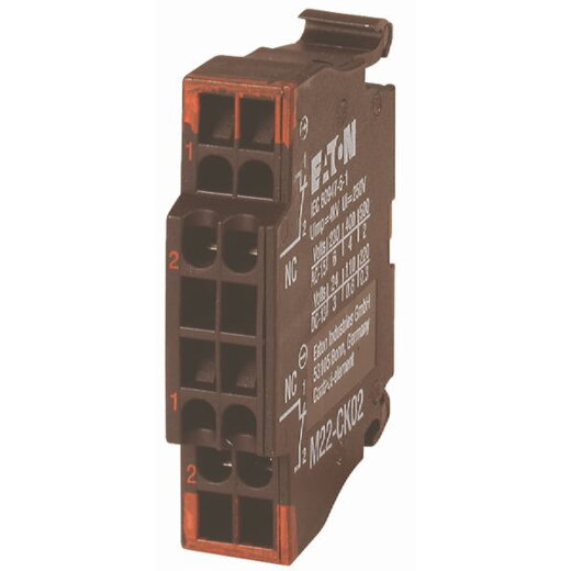 EATON Electric Kontaktelement M22-CK02 2Ö Front