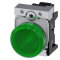Siemens Leuchtmelder 22mm rund grün Linse glatt 3SU1156-6AA40-3AA0