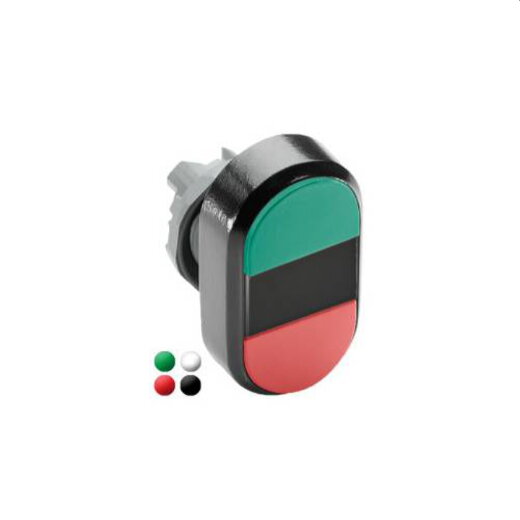 ABB Stotz-Kontakt Doppeldrucktaster-Bedienelement MPD7-11B 1SFA611136R1106