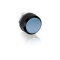 ABB Stotz-Kontakt Drucktaster-Bedienelement MP2-10L rastend flach blau 1SFA611101R1004