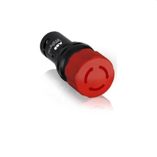 ABB Stotz-Kontakt Not-Aus-Taster CE3T-10R-02 kompakt 30mm 1SFA619500R1051