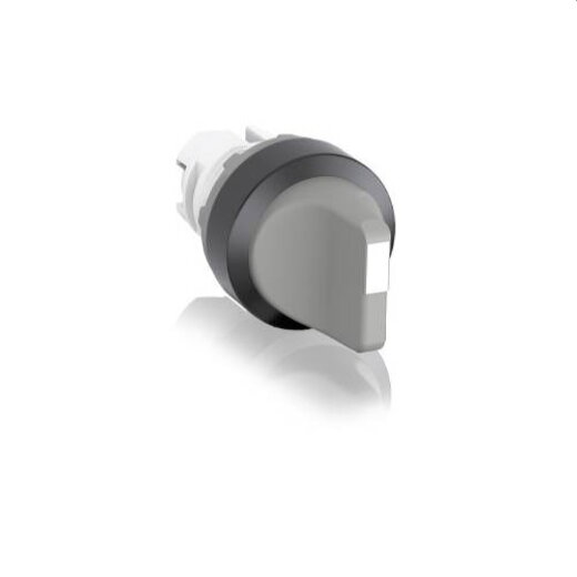 ABB Stotz-Kontakt Wahlschalter-Bedienelement M2SS3-10U grau 1SFA611202R1007