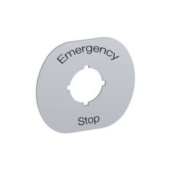 ABB Stotz-Kontakt Not-Aus-Schild MA6-1101 1SFA611930R1101