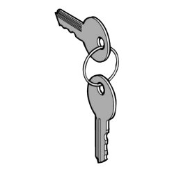 Schneider Electric Ersatzschlüssel ZBG458A ZBG458A