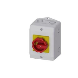 Siemens Not-Aus-Schalter 3polig 1N-+ 1PE-Klemme...