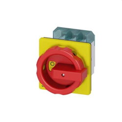 Siemens Not-Aus-Schalter 3polig fuer Fronteinbau...