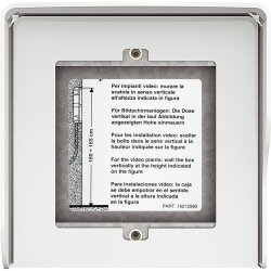 Bticino AP-Kasten 350612 1 Modul ALLWHITE