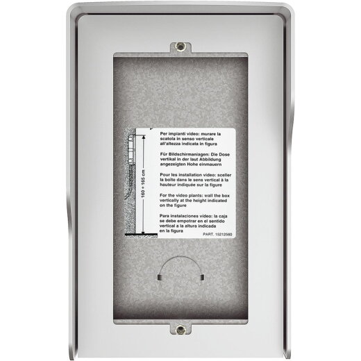 Bticino AP-Kasten 350621 2 Module ALLMETAL