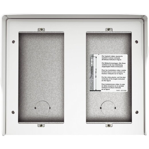 Bticino AP-Kasten 350642 4 Module ALLWHITE