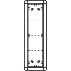 Ritto Portier UP-Rahmen 1881420 4fach silber