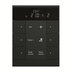 Busch-Jaeger Raumtemperaturregler SBR/U6.0.11-885 HVAC...