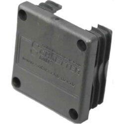 Schletter Kunststoff-Endkappe Solo Grau 129011-000