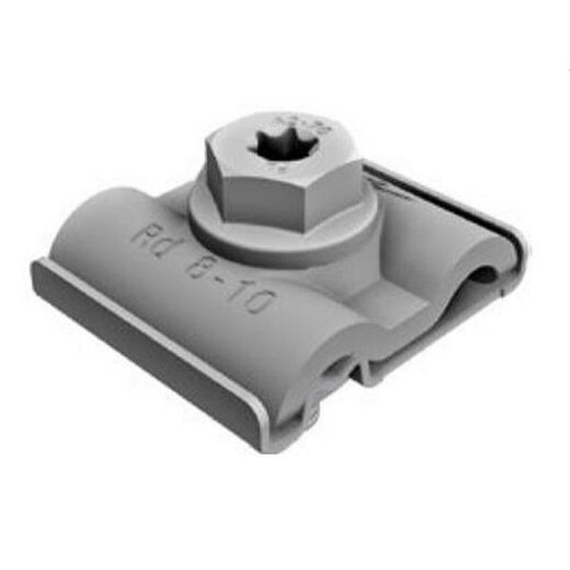 Schletter Erdungs- und Blitzschutzklemme VA M8 für Anschluss 4-50mm² 135003-002