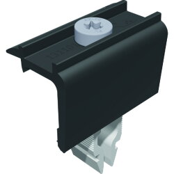 Schletter Endklemme Rapid16 30-40 schwarz eloxiert...