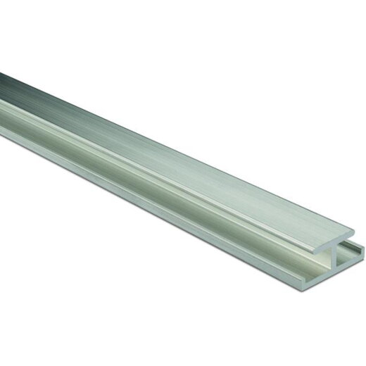 Novotegra Stützschiene ES als Modulauflage 5,40m Alu blank