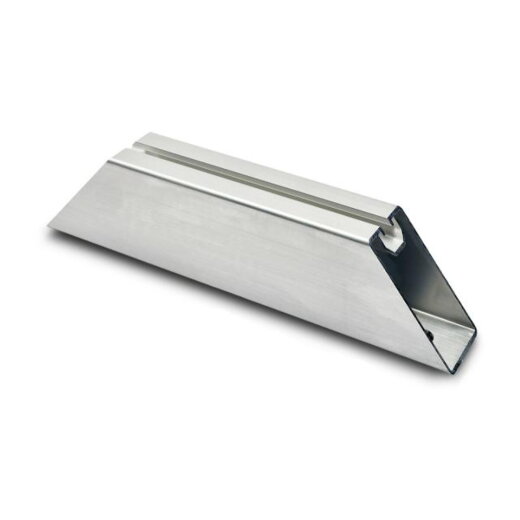 Novotegra Fassaden Sockel 250 mm 11,5mm Bohrungen Alu blank