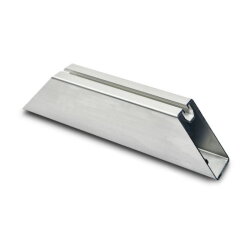 Novotegra Fassaden Sockel 250 mm 11,5mm Bohrungen Alu blank