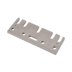 Novotegra Unterlegplatte Dachhaken PP grau, 5mm