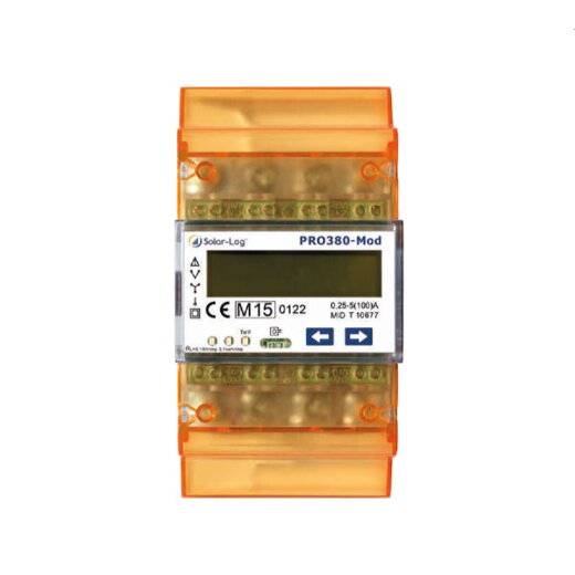 Solar-Log PRO380-MOD Drehstromzähler 3-phasig, Mid (geeicht), RS485