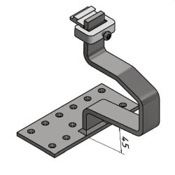 SL Rack Dachhaken SL-A2-45 X 13145-02