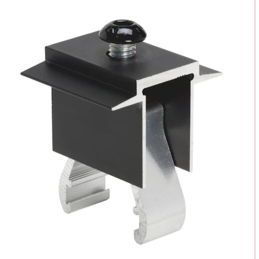 ZEBRA® Mittelklemme Comfort 30-50mm Alu schwarz