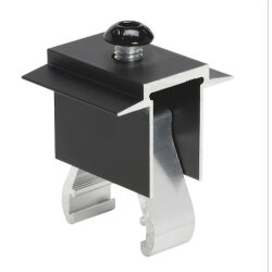 ZEBRA® Mittelklemme Comfort 30-50mm Alu schwarz