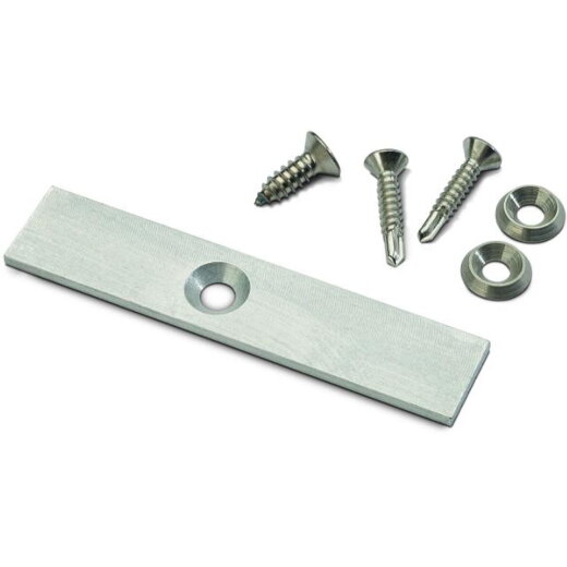 Novotegra Adapterblech-Set 96 x 20 x 3 mm