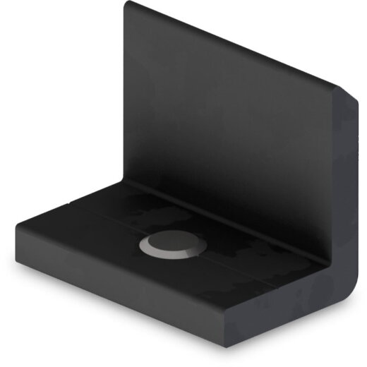 K2 Systems Randanschlag 2002761 InsertionRail EndStop schwarz eloxiert