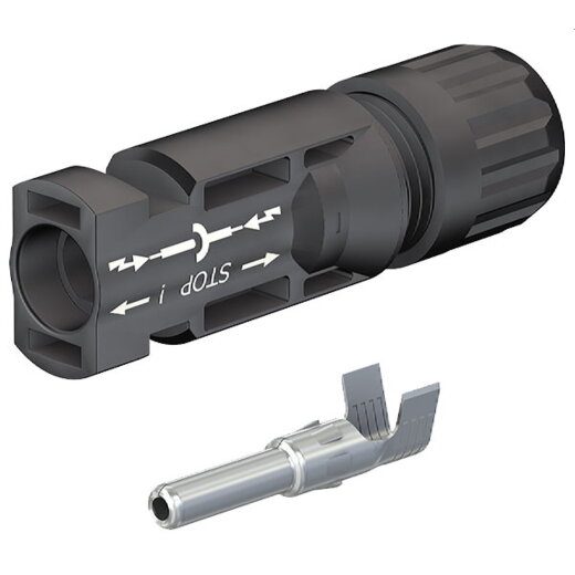 Stäubli MC4 MALE KST4/10II Kupplungsstecker (-) für Kabel Ø 10mm²