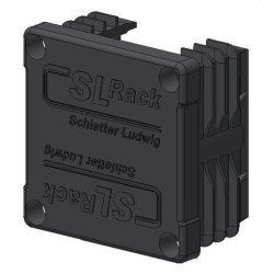 SL Rack Kunststoff-Endkappe RAIL 40 schwarz 94640-05