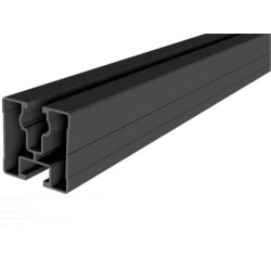 SL Rack Modultragprofil RAIL 40 - 4750 mm, schwarz...