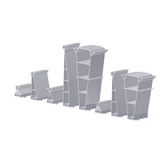 Schletter FixGrid FixZ-10 Aufständerung mitte 96mm mit Verbinder 163900-023