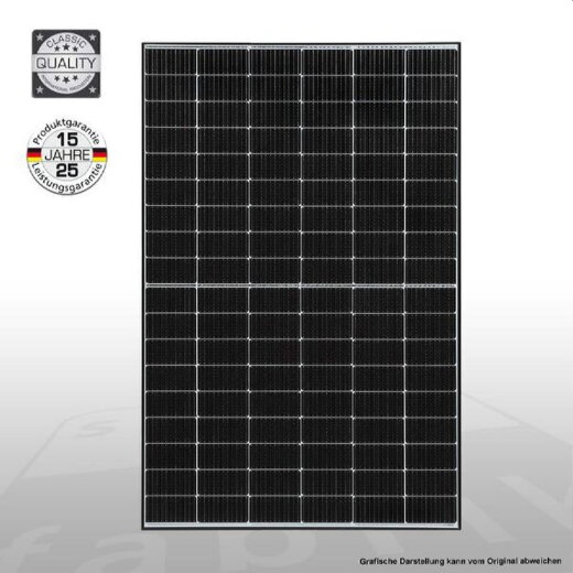 Solar Fabrik Solarmodul Mono S4 Halfcut 415Wp Black-White